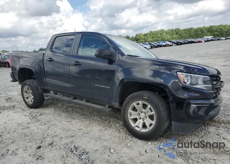 2022 Chevrolet Colorado Lt из США, поврежденный, VIN 1GCGSCEN8N1248125